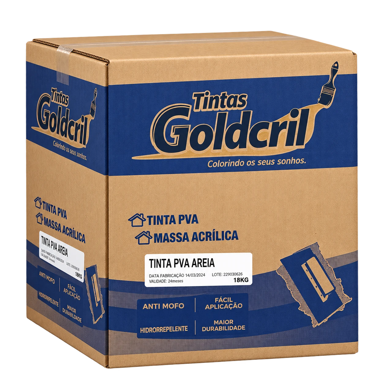 Tinta PVA GoldCril